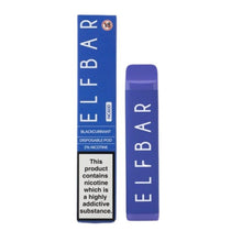 Load image into Gallery viewer, ELF Bar NC600 Disposable Vape Pod - Wolfvapes.co.uk-Blackcurrant
