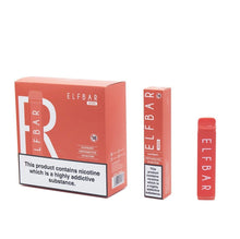 Load image into Gallery viewer, ELF Bar NC600 Disposable Vape Pod - Wolfvapes.co.uk-Raspberry
